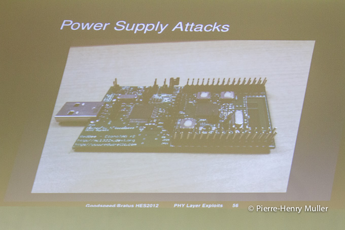 Hackito Ergo Sum 2012 power supply attacks