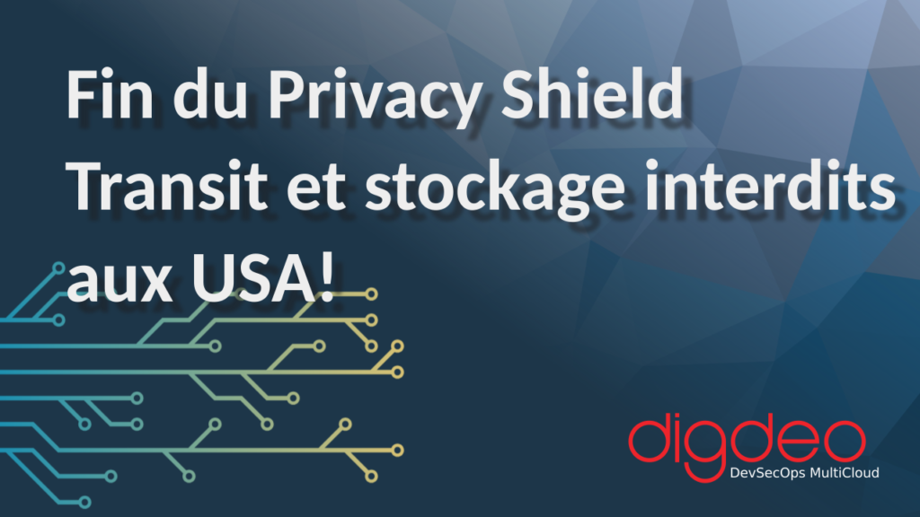 Quels impacts la fin du Privacy Shield en Europe? DigDeo